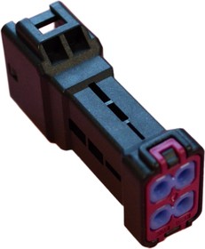 04T-JWPS-VKKLE-DX-A1, JWPS Female Connector Housing, 4mm Pitch, 4 Way, 2 Row