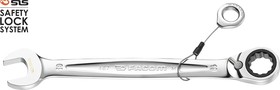 Фото 1/5 467.19SLS, Combination Ratchet Spanner, 19mm, Metric, Height Safe, Double Ended, 247 mm Overall