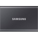 Твердотельный накопитель Samsung SSD 2TB T7, USB Type-C, R/W 1000/1050MB/s, Titanium