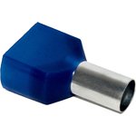 Штыревой втулочный изолированный наконечник KTE 2x16-14 2x16mm2/L=14mm/Синий 216014