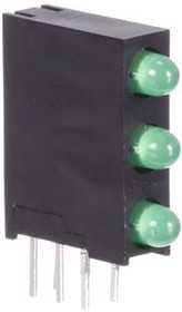 Фото 1/2 WP934SA/3GD, LED Circuit Board Indicators Green Green Diffused 568nm 20mcd