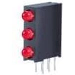 WP934SA/3ID, LED Circuit Board Indicators Red Red Diffused 625nm 20mcd