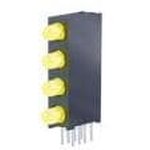 WP934SB/4YD, LED Circuit Board Indicators Yellow Diffused 588nm 15mcd