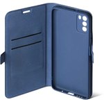 Чехол (флип-кейс) DF poFlip-03, для Xiaomi Poco M3, синий [df poflip-03 (blue)]