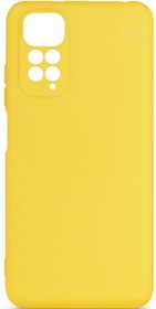 Фото 1/4 Чехол (клип-кейс) DF xiCase-61, для Xiaomi Redmi Note 11/11s, желтый [xicase-61 (yellow)]