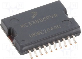 MC33886PVW, IC: driver; H-bridge; motor controller; HSOP20; 5A; Ch: 2; 5?40VDC