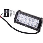 S08401003, Фара светодиодная OFF ROAD 160*75*60мм прямоугольная 12V/24V 36W ...