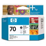 C9407A, Печатающие головки HP №70, черная и светло-серая DeskJet 1600CN/16/66/ ...