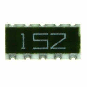 745C101271JP, Resistor - 270Ohm - ±5% Tolerance - 8 Resistor - 62.5mW Per Element - ±200ppm/°C - 10 Pin - 2512 (6432 Metric); C ...