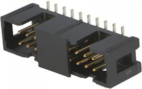 Фото 1/2 N2520-6V0C-RB-WE, Pin Header, Wire-to-Board, 2.54 мм, 2 ряд(-ов), 20 контакт(-ов), Surface Mount Straight, Серия 2500