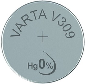 Батарейки серебряно-цинковые VARTA V309 бл.1 - продажа кратно 10 блистерам
