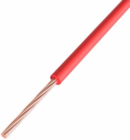 01-6504 (1м), Провод ПГВА 1х0.75 мм²,CCA, красный, 1м