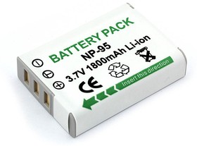 Аккумуляторная батарея (аккумулятор) NP-95 для фотоаппарата FujiFilm FinePix F30 3,7V 1800mAh