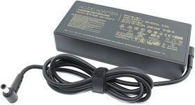 Блок питания (сетевой адаптер) для ноутбуков Asus 20V 10A 200W 6.0x3.7 мм черный с сетевым кабелем Premium