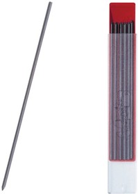Фото 1/2 Грифели для цангового карандаша KOH-I-NOOR, НВ, 2 мм, КОМПЛЕКТ 12 шт., 41900HB013PK