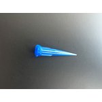 VCX22-1000, Иглы пластиковые конические TT 22G ID 0.41+/-0.03 Blue (1000 шт)