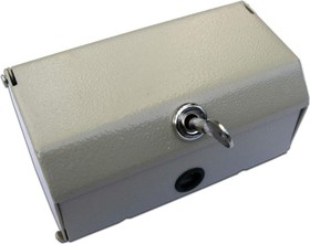 Распределительная коробка на 2 плинта 20 пар телефонная металл с замком DB10-2P/KM