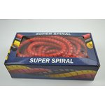 Пластиковая спираль Super spiral d16 мм красная SSСП16К