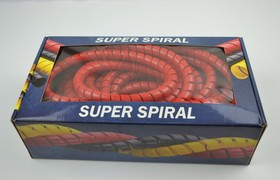 Пластиковая спираль Super spiral d16 мм красная SSСП16К