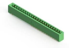 307-044-520-201, Standard Card Edge Connectors 44P DL .156 X .200 GREEN LO PRO