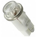 1050QC2, Panel Mount Indicator Lamps CLEAR DIFFUSED 1/2" MOUNTING HOLE
