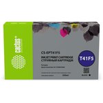 Картридж струйный Cactus CS-EPT41F5 T41F5 черный пигментный (350мл) для Epson ...