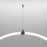 Подвесной трос для круглого гибкого неона Full light черный (2м) (FL 2830)