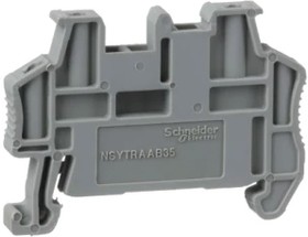 Концевой ограничитель для миниклем 35мм DIN RAILS, 5,2мм, маркир NSYTRAAB35