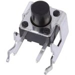 SKHHLUA010, Микропереключатель TACT, SPST, Пол: 2, 0,05A/12ВDC, THT, 1Н, 5,85мм