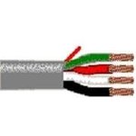 5502UE 008U1000, Multi-Conductor Cables 22AWG 4C UNSHLD 1000ft BOX GRAY