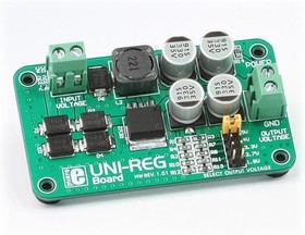 MIKROE-482, Power Management IC Development Tools UNI-REG ADAPTER BOARD