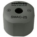 SMAC-25-P15, пьезоизлучатель с генератором.25мм индустр.исп.