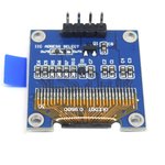 Модуль OLED 0,96" I2C IIC интерфейс голубой цвет 4pin