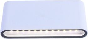 Декоративная подсветка ЭРА WL41 WH светодиодная 10Вт 3500К белый IP54 для интерьера, фасадов зданий Б0054419