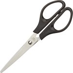 Тупоконечные ножницы 169 мм, с пластиковыми симметричными ручками, цвет черный 47588
