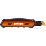 77552, Нож 18мм с сегментированным лезвием AMIGO