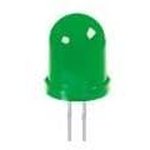 WP813GD, Standard LEDs - Through Hole 10MM GREEN DIFFUSED