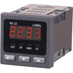 RE22 212008, RE22 Panel Mount Controller, 48 x 48mm, 1 Output Relay ...