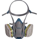 3M 6502QL, 6500 Series Half-Type Respirator Mask, Size Medium