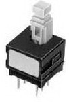 SPPH110300, Switch Push Button N.O./N.C. DPDT Plunger 0.1A 30VDC Momentary Contact PC Pins Thru-Hole Bulk