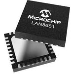 LAN8651B0-E/LMX, Контроллер Ethernet; 10Base-T1S; SPE,SPI [VQFN-32]