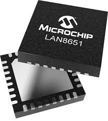 LAN8651B0-E/LMX, IC: Ethernet controller; 10Base-T1S; SPE,SPI; VQFN32; -40?125°C