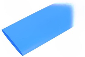 Фото 1/2 FIT22111/2 BLUE 5X4 FT, Термоусадочная трубка, 2: 1, 38,1мм, L: 1,2м, синий, полиолефин