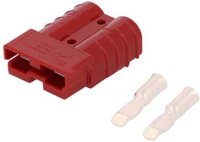 6331G1, Heavy Duty Power Connectors SB50 RED #6 AWG 50A 6 AWG CONT