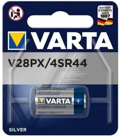 Батарейки серебряно-цинковые VARTA V28PX BL1 - (блистер 1шт)