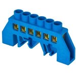 sn0-63-06- dn, Zero bus N 6x9 6 inches. brass blue nylon housing combination PROxima