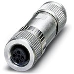 1553611, Bus system connector - Ethernet CAT5 (100 Mbps) - 4-position - shielded ...