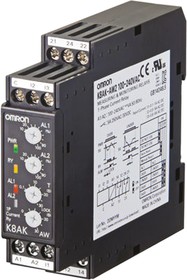 Фото 1/2 K8AK-AW1 100-240VAC, Current Monitoring Relay, 1 Phase, SPDT, DIN Rail