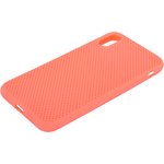 Силиконовый чехол "LP" для iPhone X "Silicone Dot Case" (розовый/коробка)