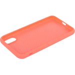 Силиконовый чехол "LP" для iPhone X "Silicone Dot Case" (розовый/коробка)